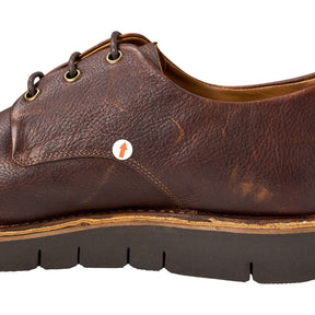 Grenson Brown Leather Derby Shoes