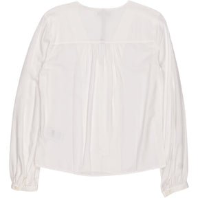 Tommy Hilfiger White Long Sleeve Blouse