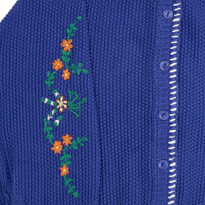 YMC Blue Knit Cardigan L