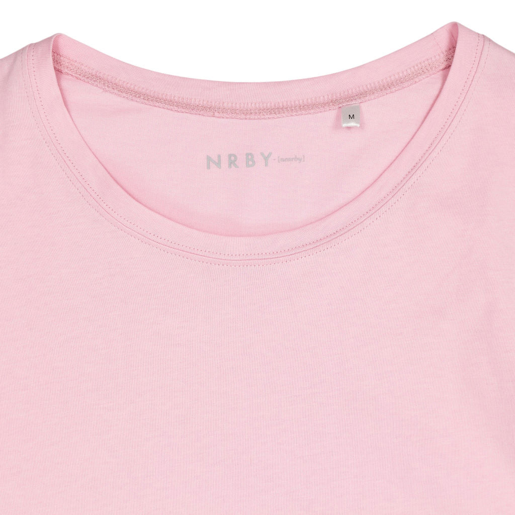 NRBY Pink Puff Sleeve Top