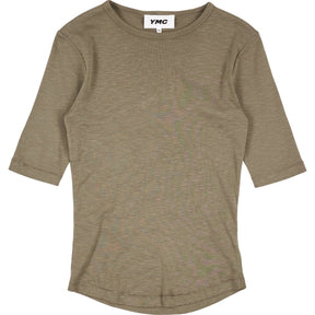 YMC Brown Charlotte Tee XS