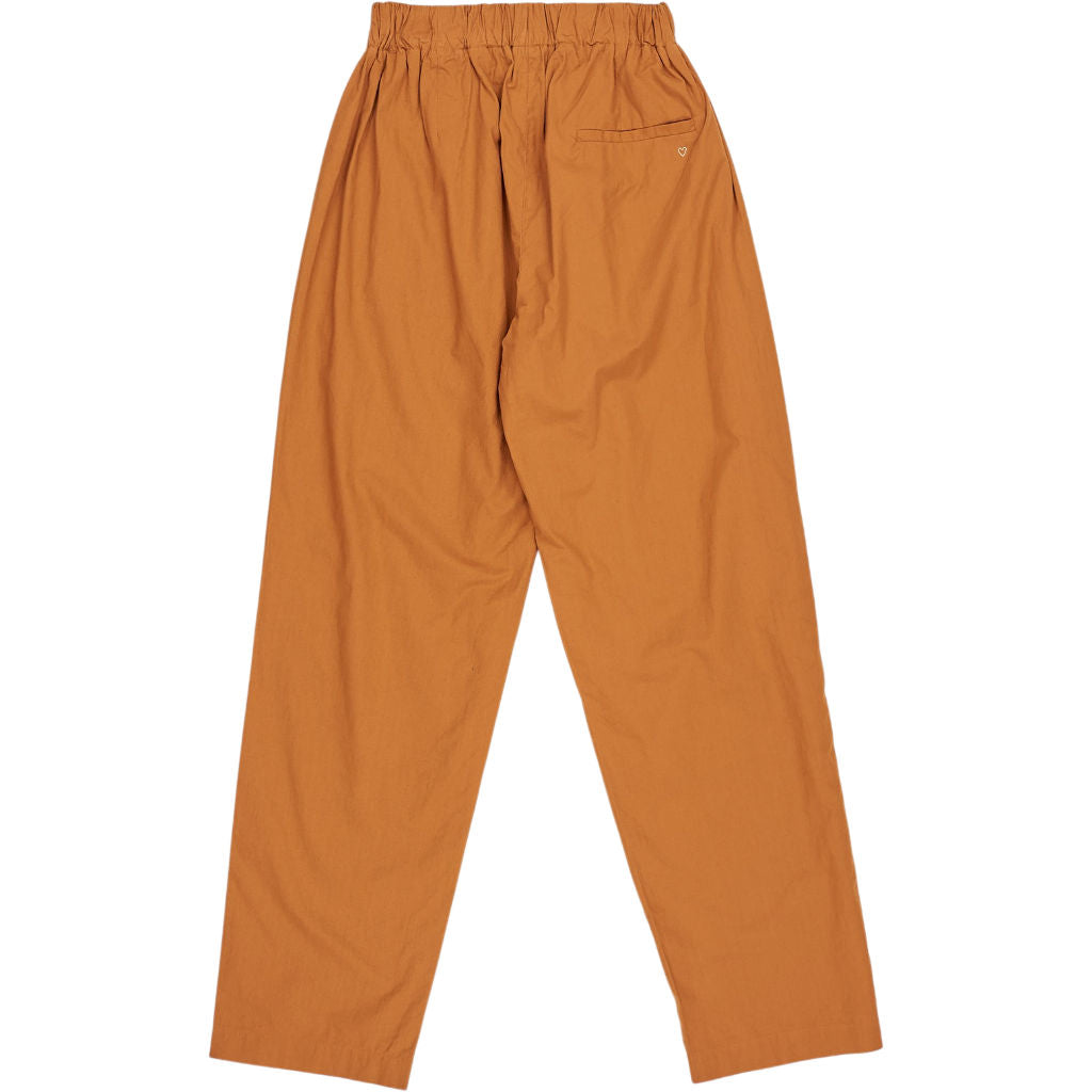 Aimé Orange Cotton Trousers