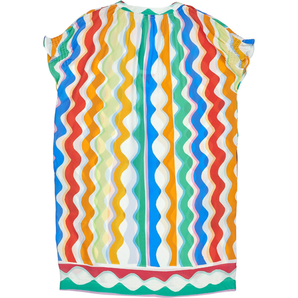 NRBY Multicolour Wave Pattern Top