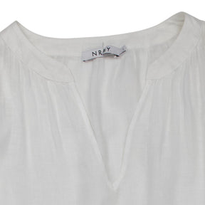 NRBY White Linen Dress