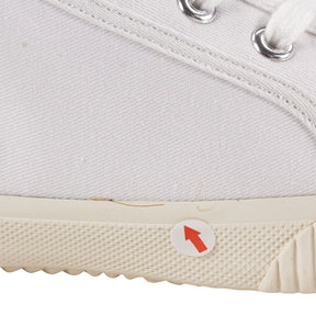 Hush White Henley Canvas Trainers