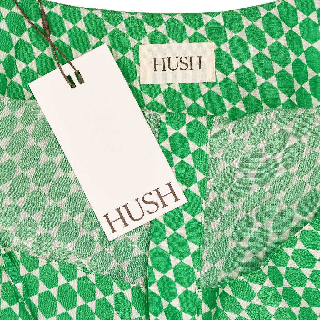 Hush Green Madden Mini Slip Dress