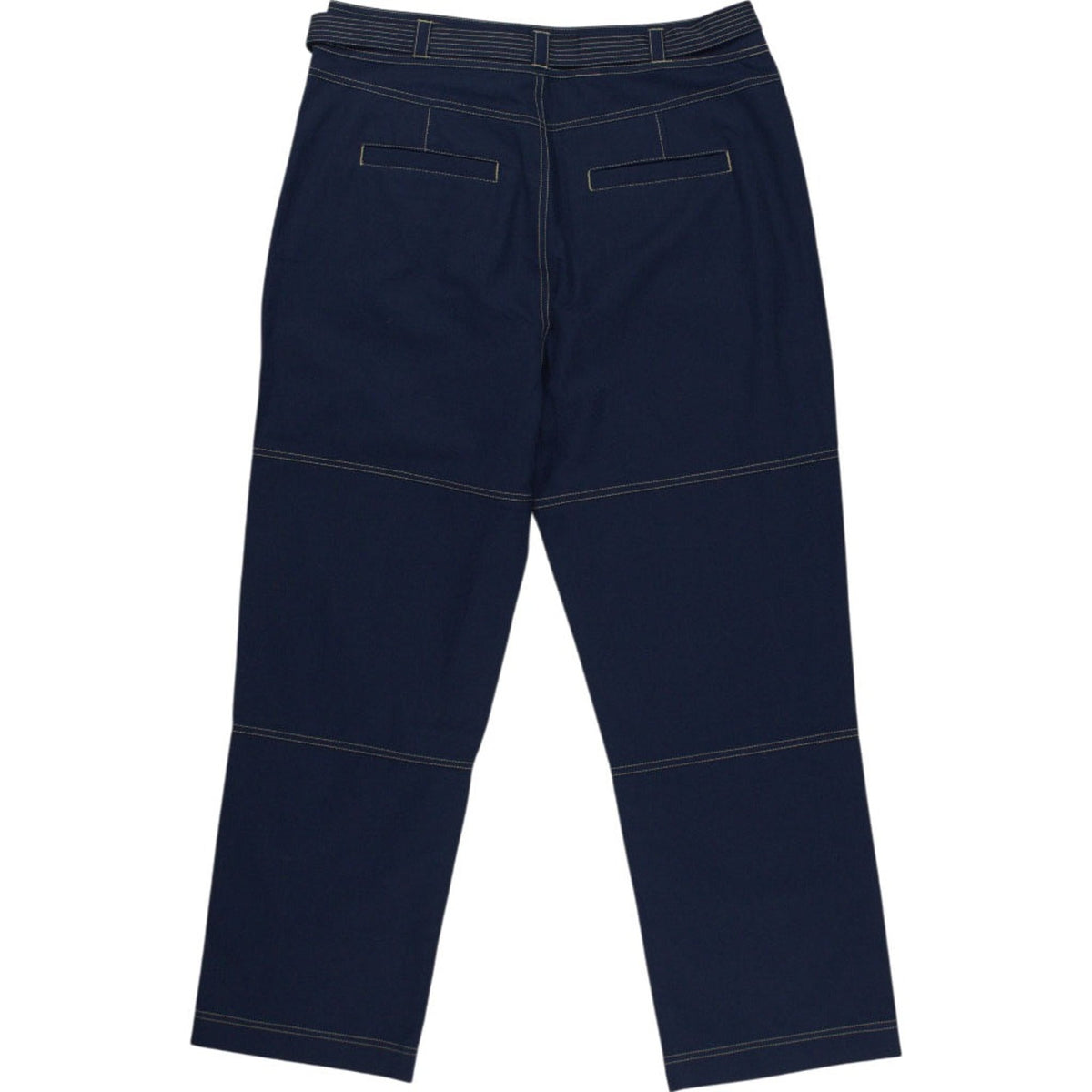 Wyse Blue Cropped Trousers