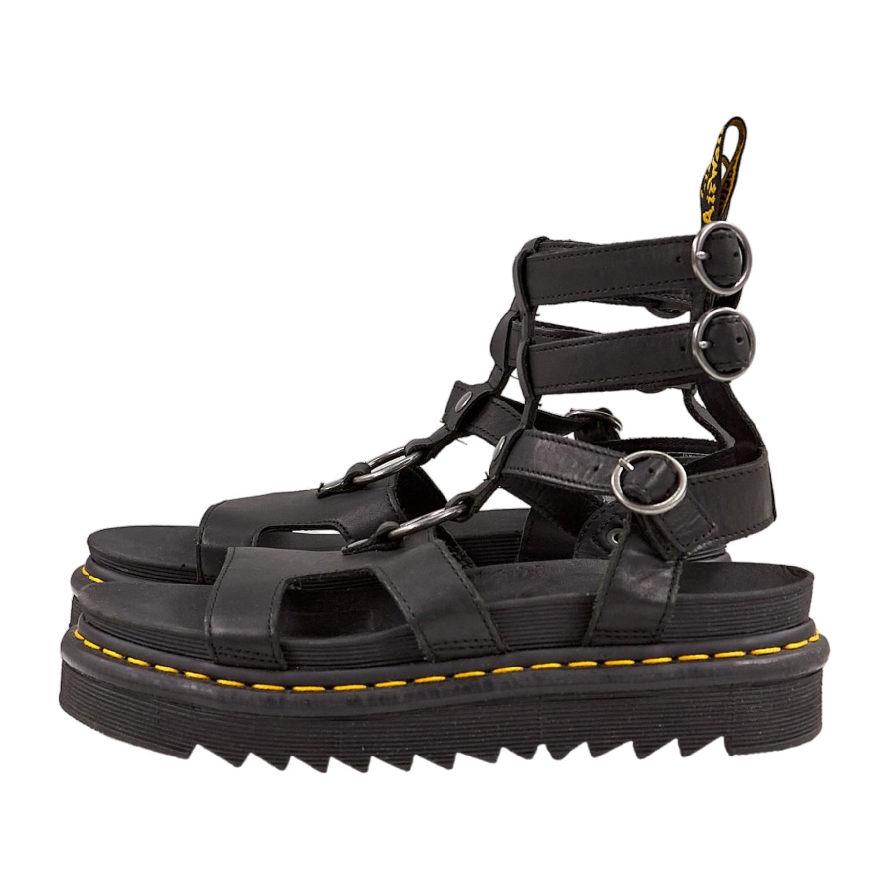 Dr. Martens Black Adaira Sandals