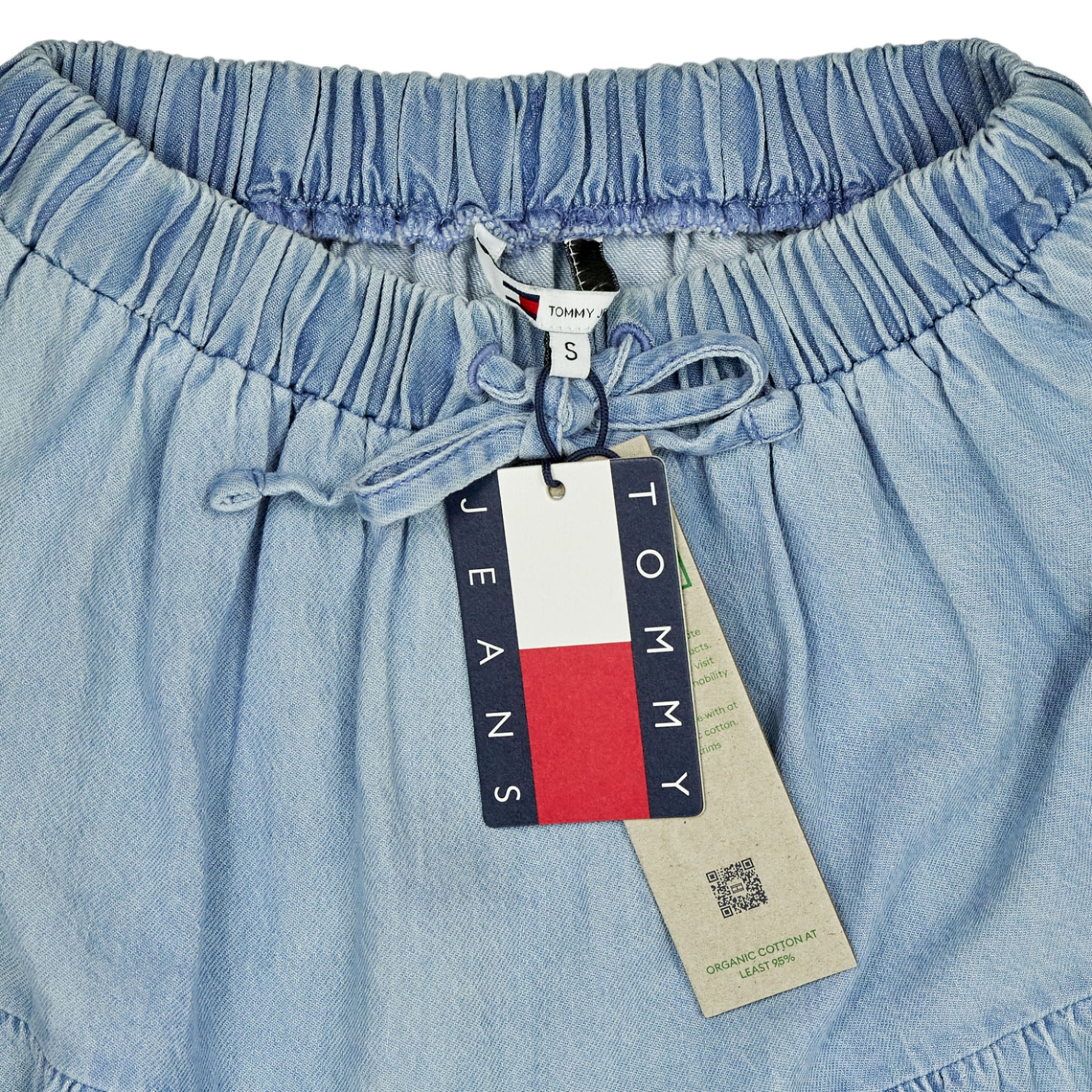 Tommy Hilfiger TJW Tiered Chambray Mini Skirt