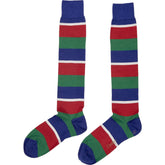 Drake's Multicolour Merino Wool Striped Socks