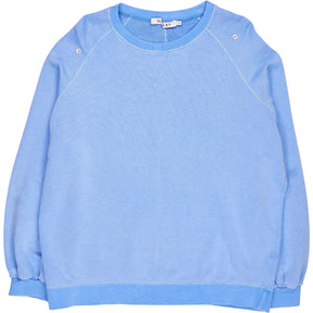 NRBY Blue Raglan Shoulder Sweatshirt