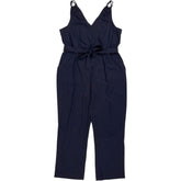 Hush Navy Kara Wrap Jumpsuit