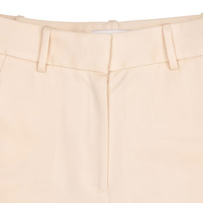 Reiss Cream Wool Blend Trousers