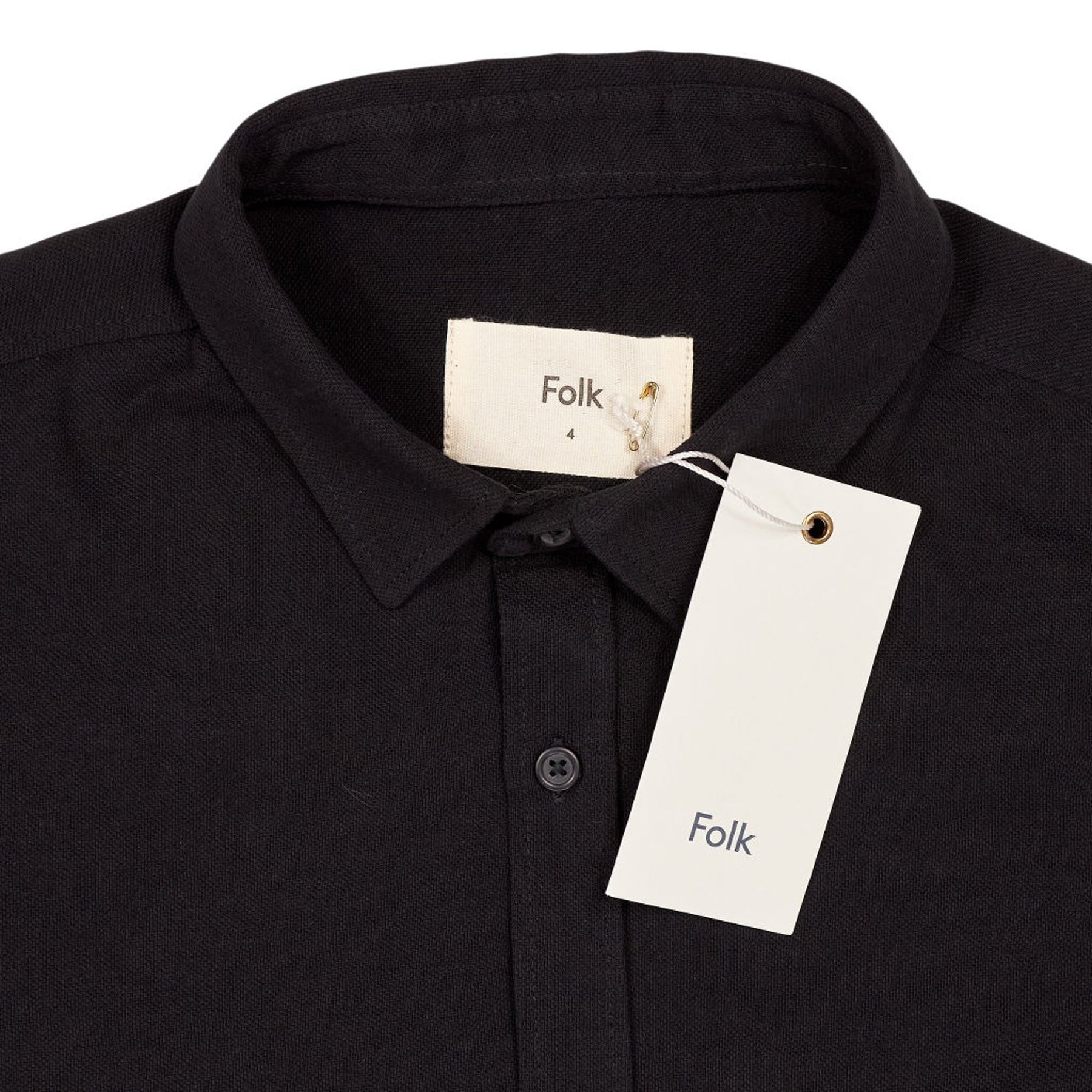 Folk Black Chester Shirt