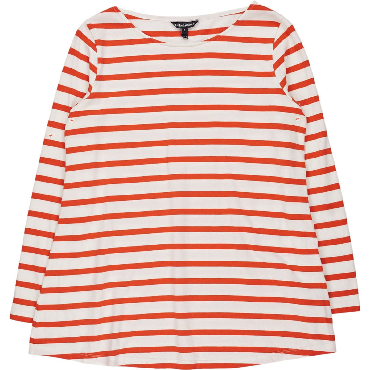 Isabella Oliver Red Stripe Maternity Top
