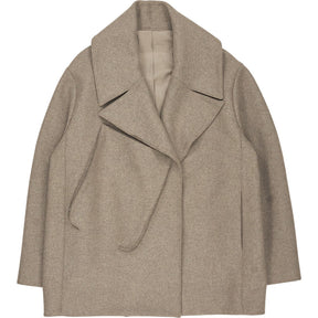 Studio Nicholson Light Brown Boxy Tailored Jacket