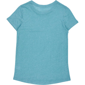 NRBY Blue Linen T-Shirt