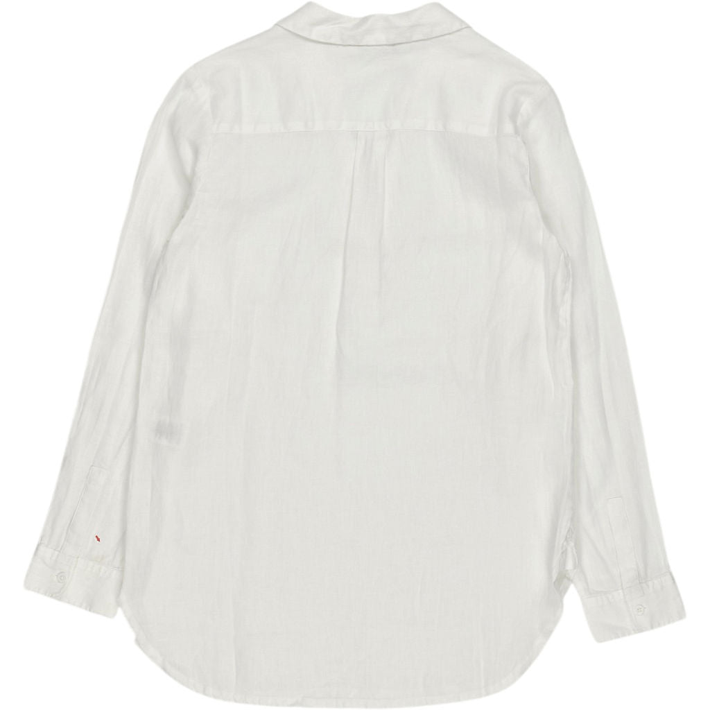 NRBY White Linen Shirt