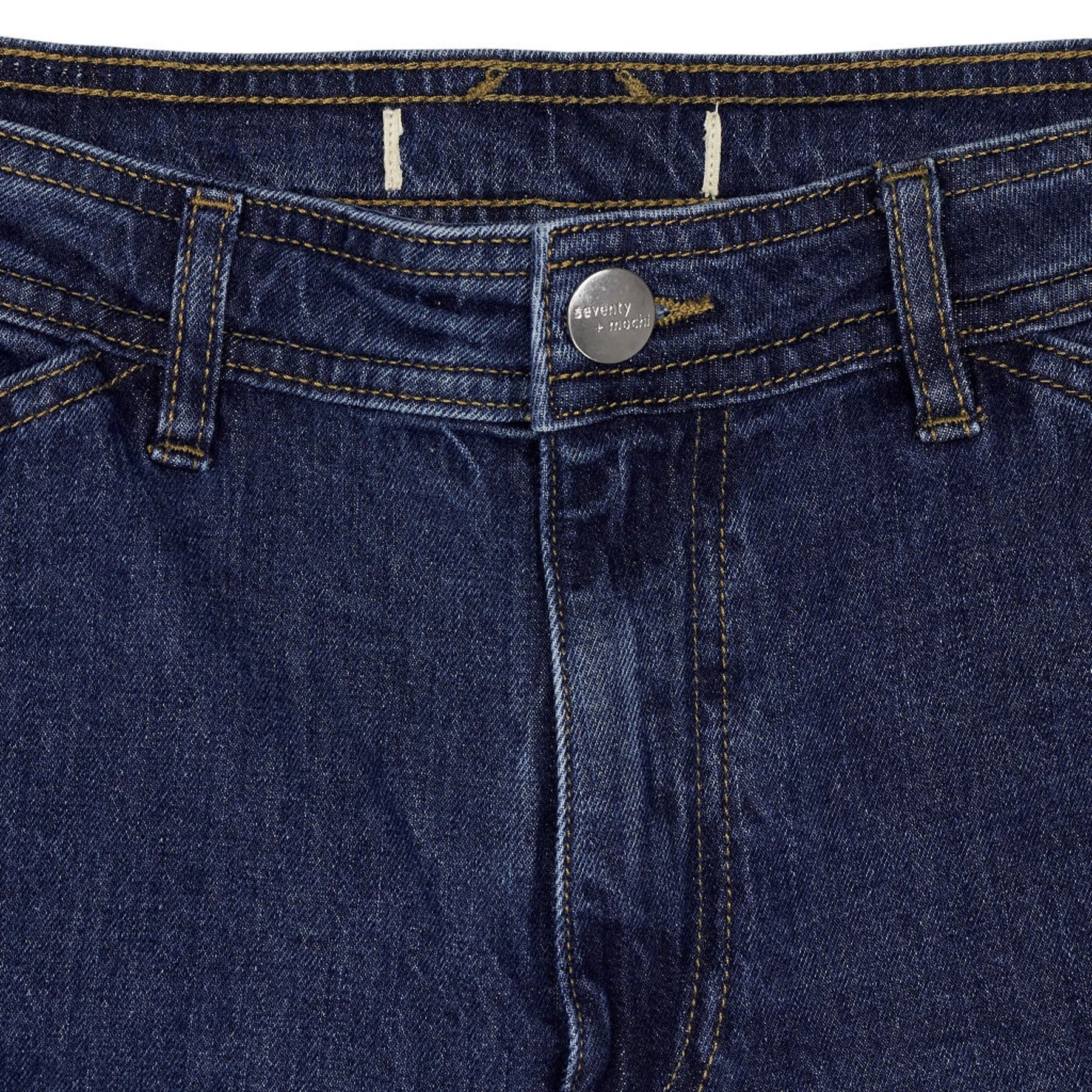 seventy + mochi Blue Denim Cargo Pants