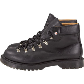 YMC Black Leather Hiking Boots