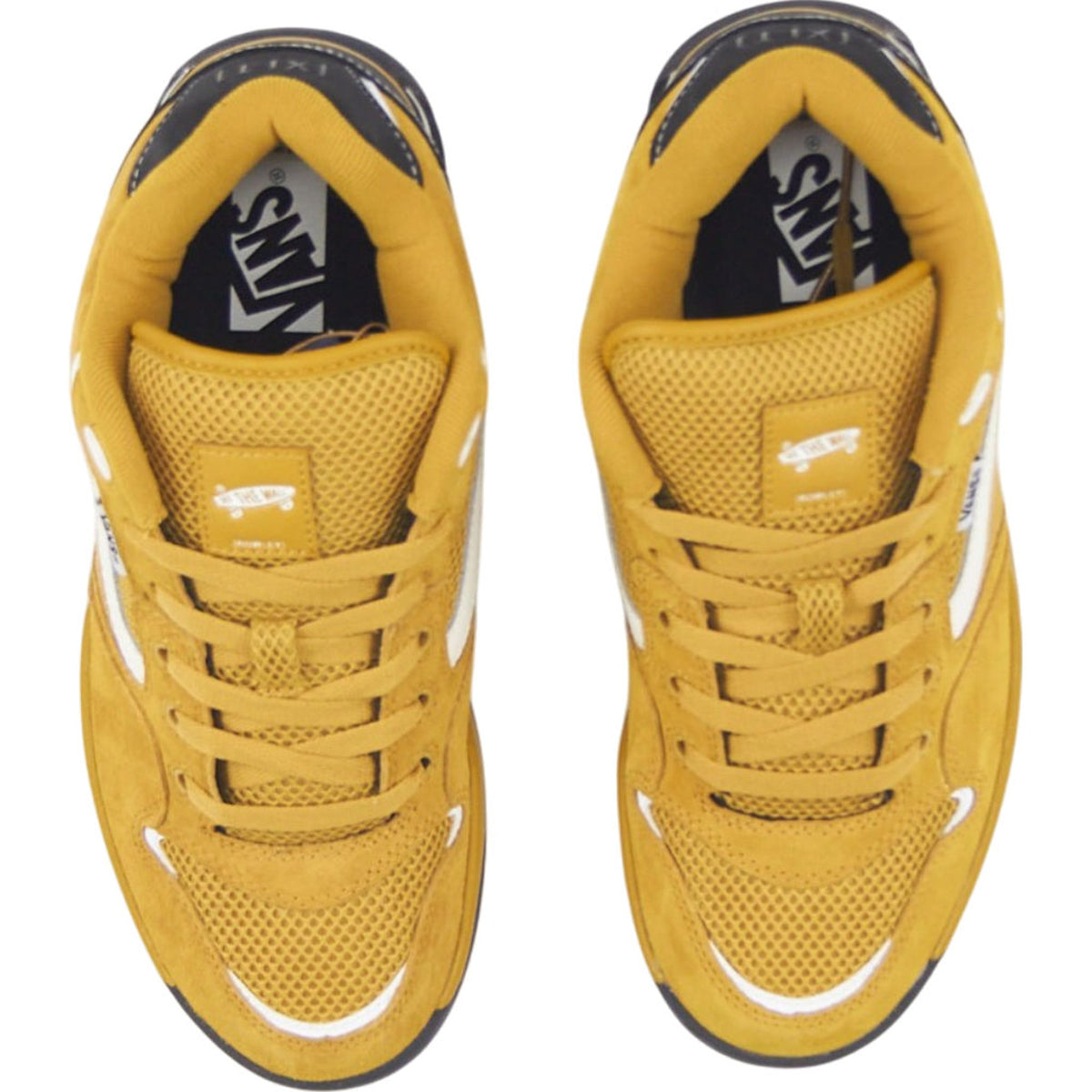 Vans Mustard & Black Trainers