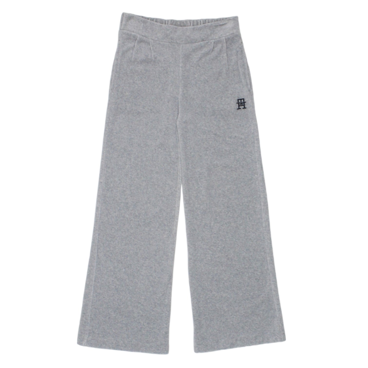 Tommy Hilfiger Grey Velour Logo Sweatpants