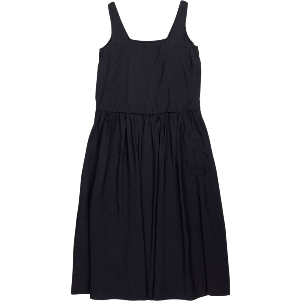 Hush Black Square Neckline Midi Dress