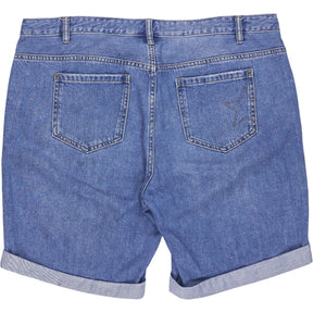 Hush Light Blue Long Denim Shorts