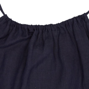 Mansur Gavriel Navy Linen Jumpsuit