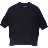 Winser London Black Merino Wool Top