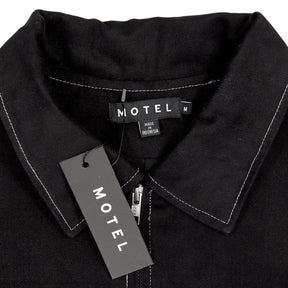 Motel Black Cavittana Jacket Cotton