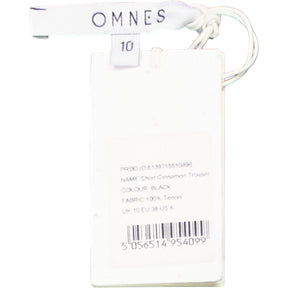 OMNES Black Tencel Cinnamon Trousers