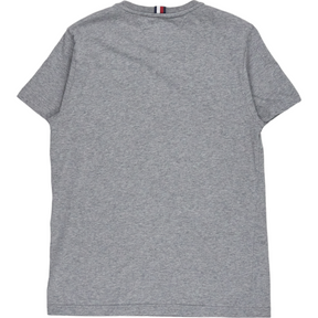 Tommy Hilfiger Grey Marl Embroidered T-Shirt