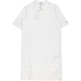 Tommy Hilfiger White Broiderie Polo Dress