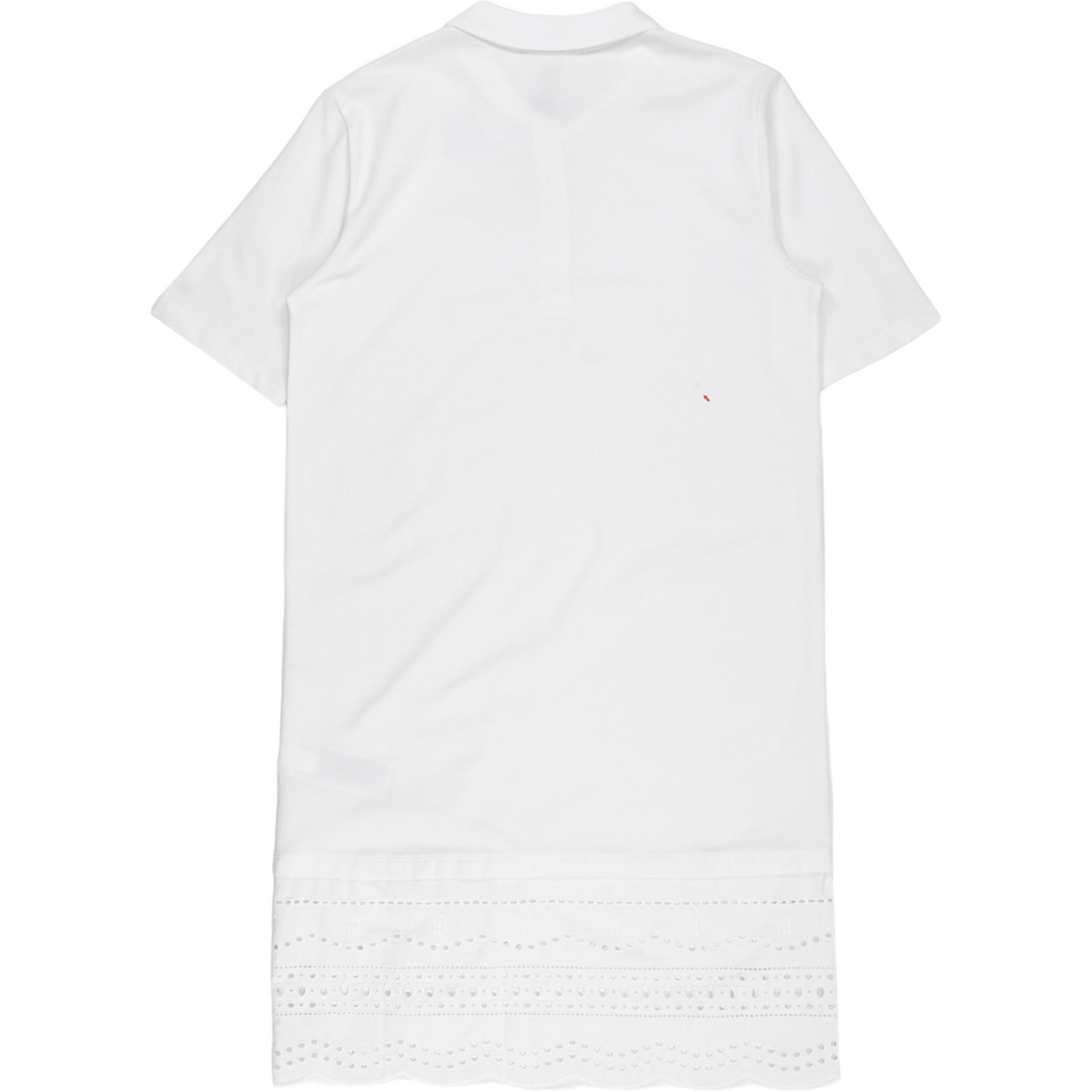 Tommy Hilfiger White Broiderie Polo Dress