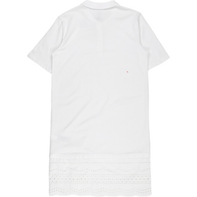 Tommy Hilfiger White Broiderie Polo Dress