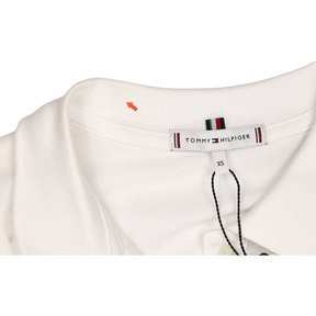 Tommy Hilfiger White Broiderie Polo Dress