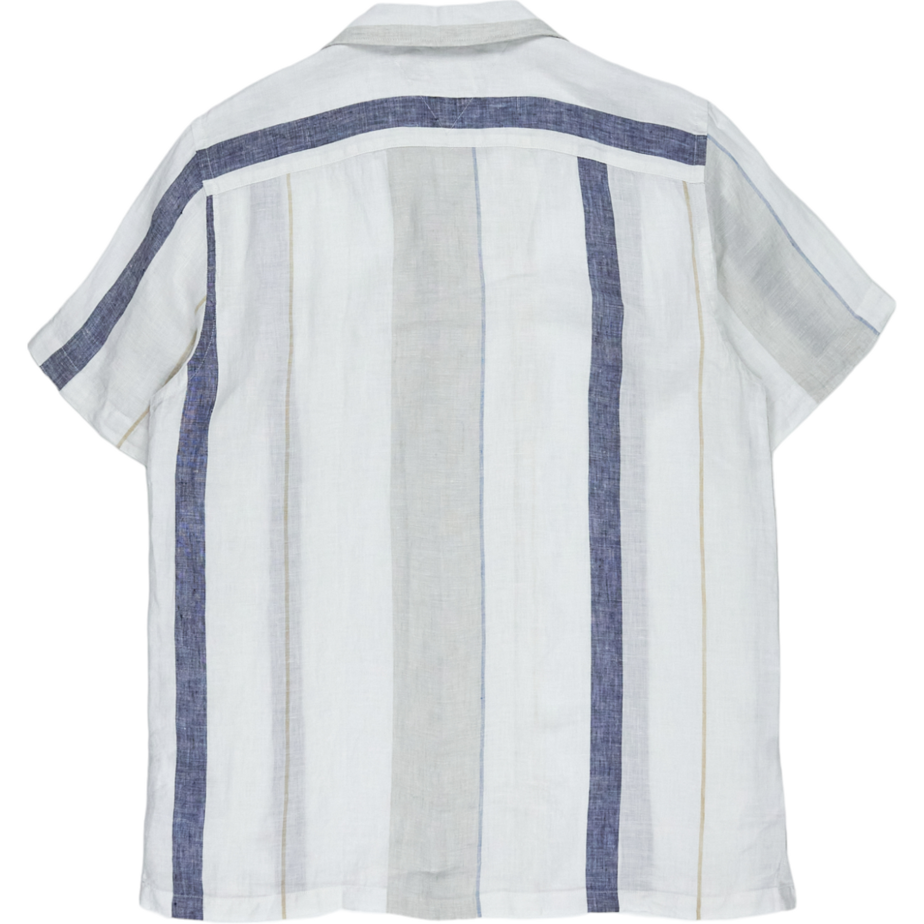 Tommy Hilfiger White Striped Linen Shirt