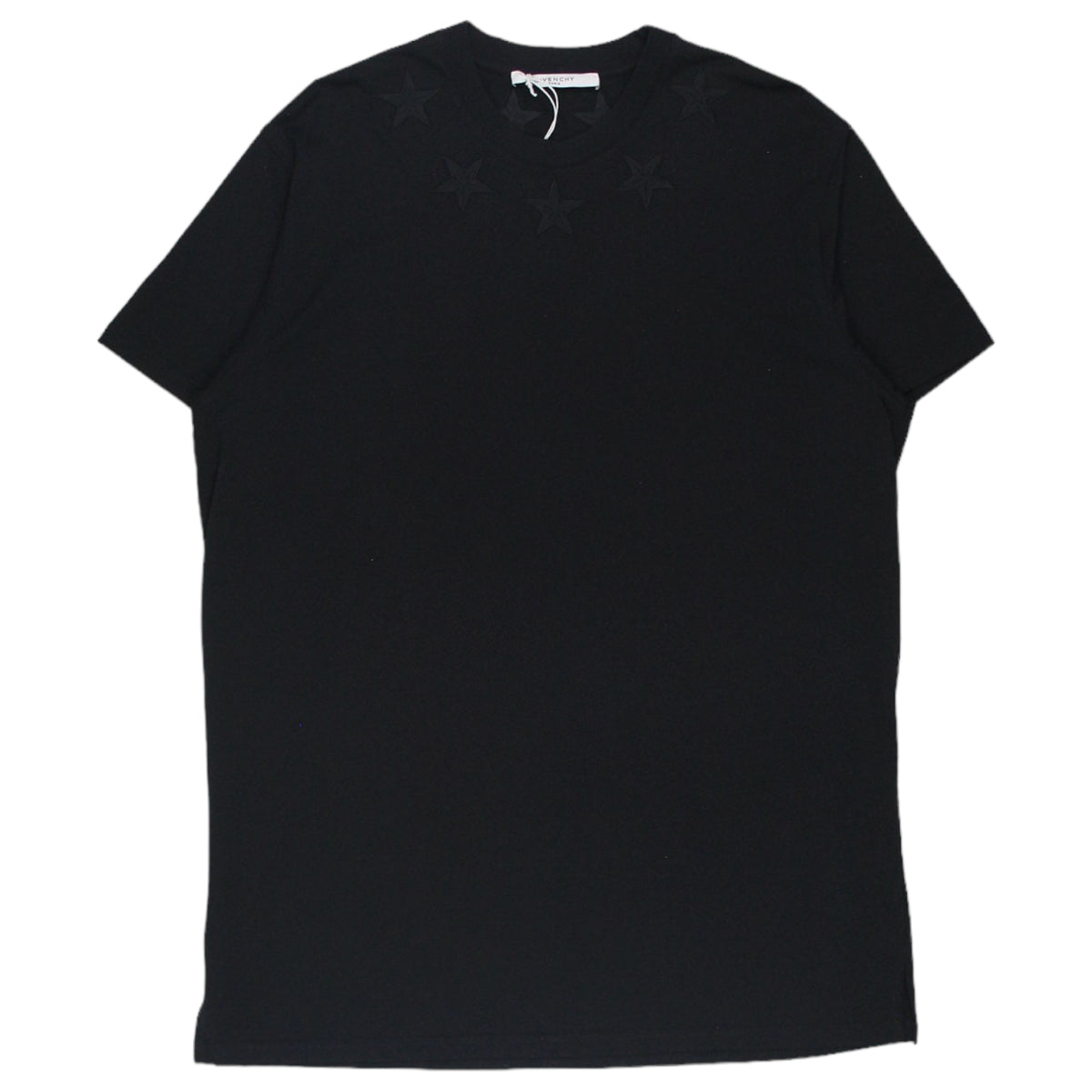 Givenchy Black Embroidered Star Tee