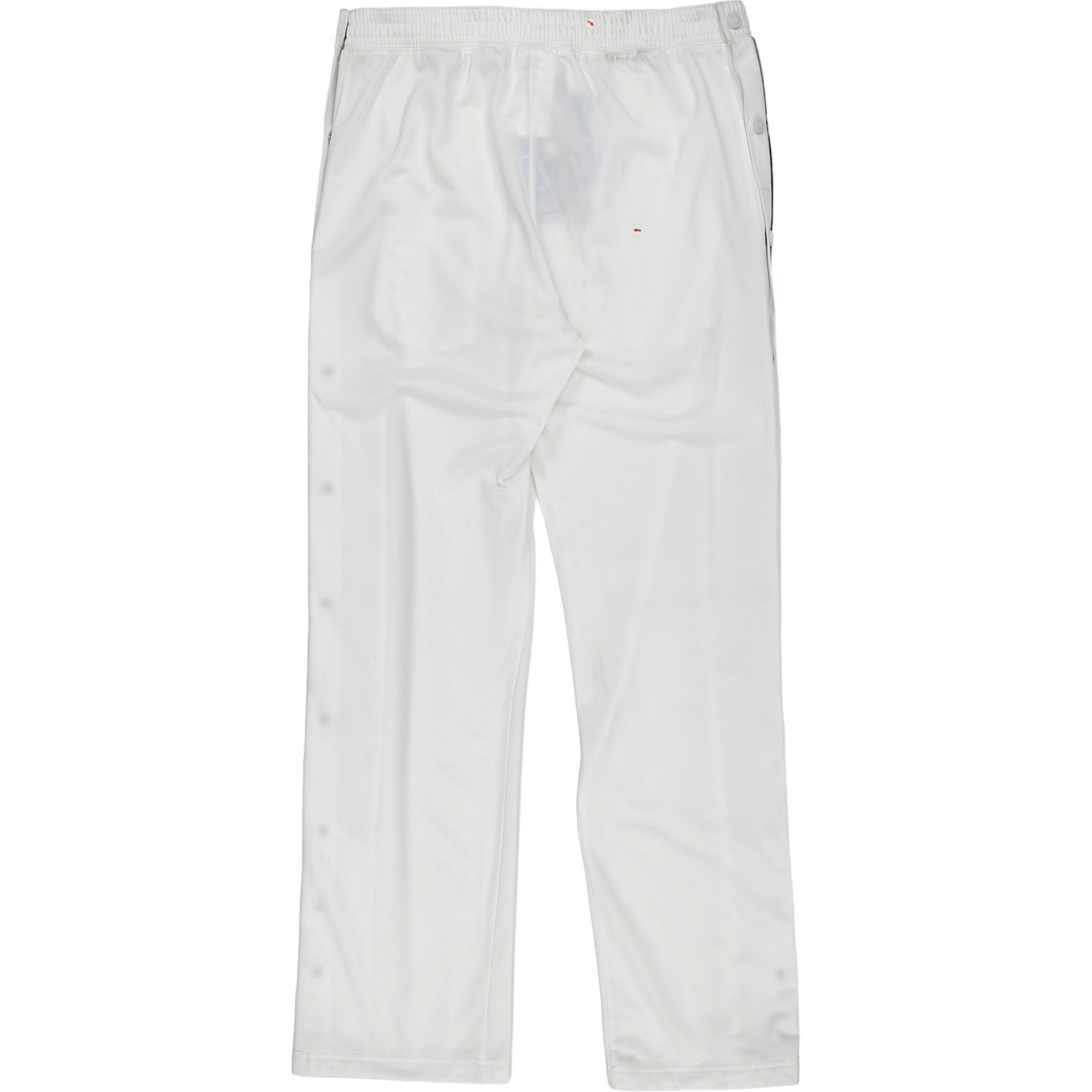 Champion White Reverse Weave Popper Taped Track Pant