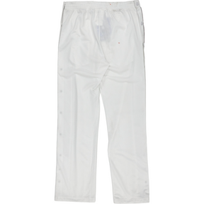 Champion White Reverse Weave Popper Taped Track Pant