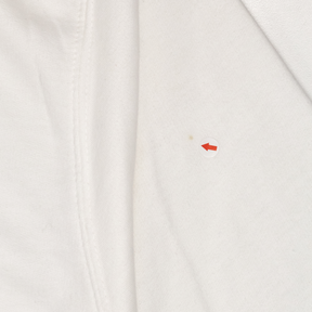 MKI White 1/4 Zip Logo Sweatshirt