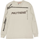 Polythene Grey Optics Long Sleeve Logo Tee