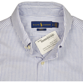 Polo Ralph Lauren Blue Striped Oxford Shirt