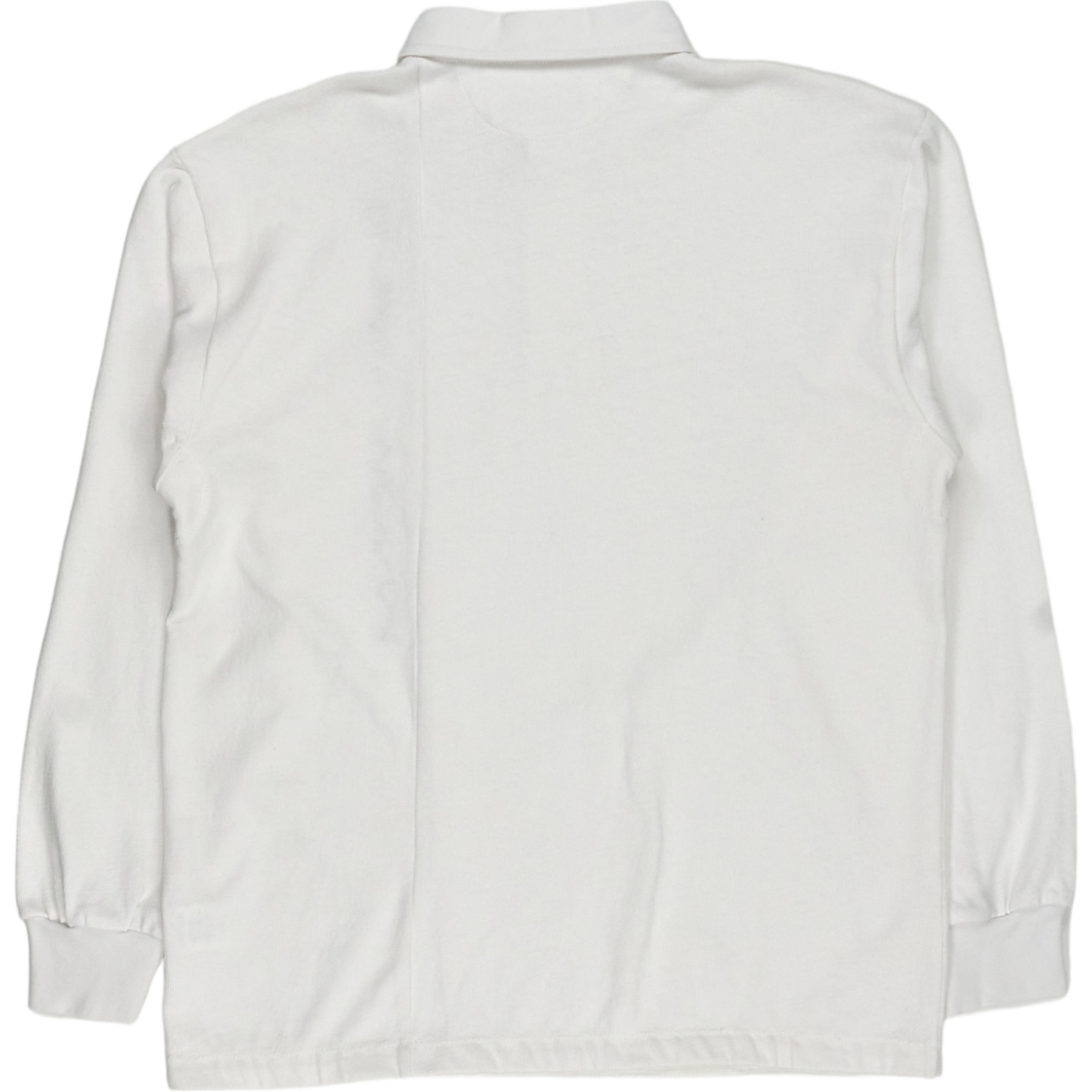 Know Wave White Stretch Rugby Shirt