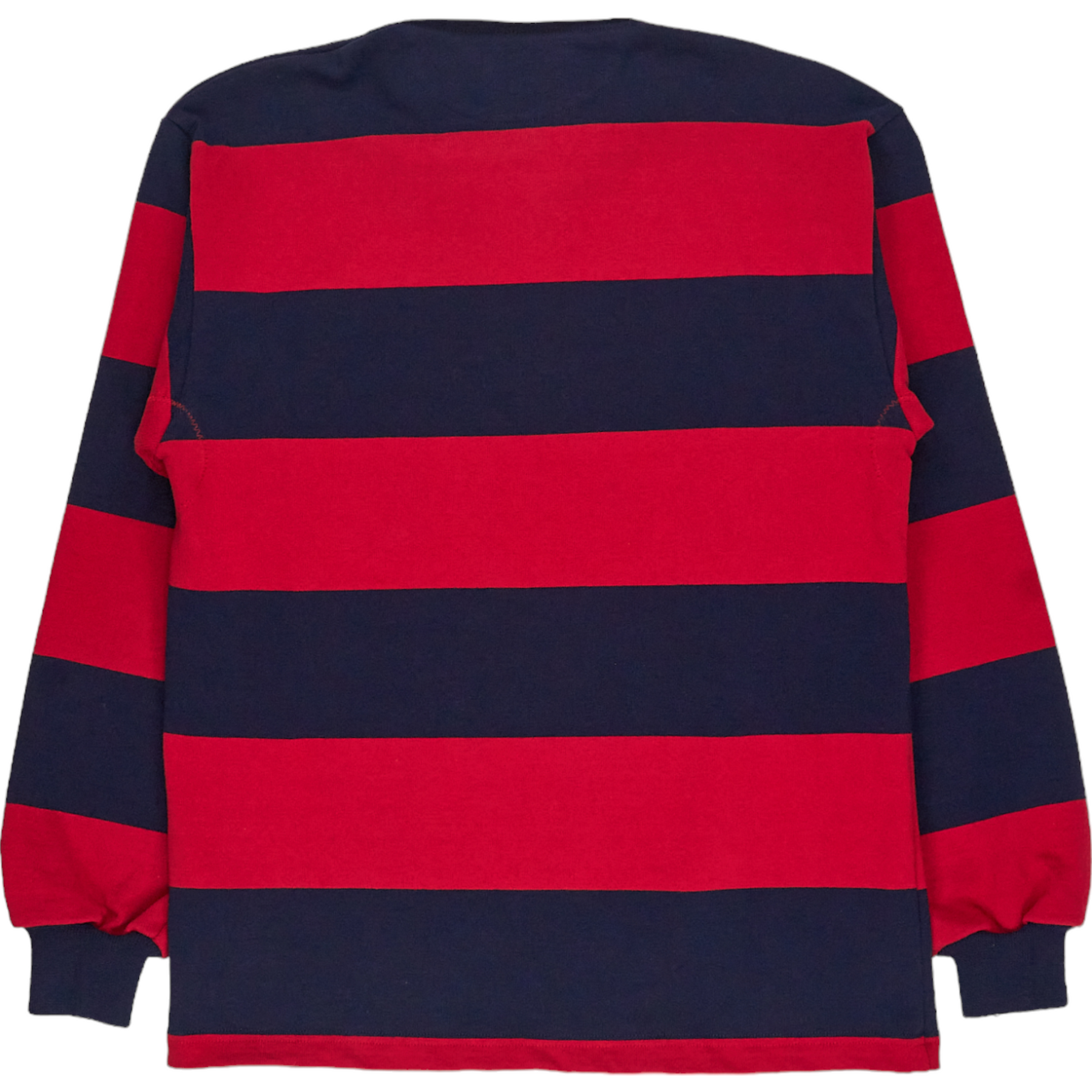 Battenwear Red/Navy Pocket Rugby Shirt