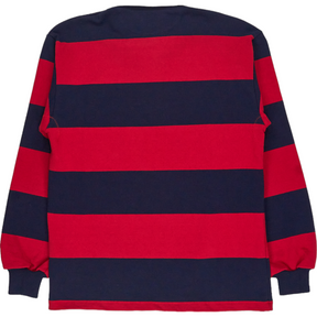 Battenwear Red/Navy Pocket Rugby Shirt