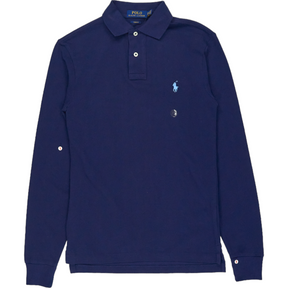 Polo Ralph Lauren Navy Long Sleeve Polo Shirt