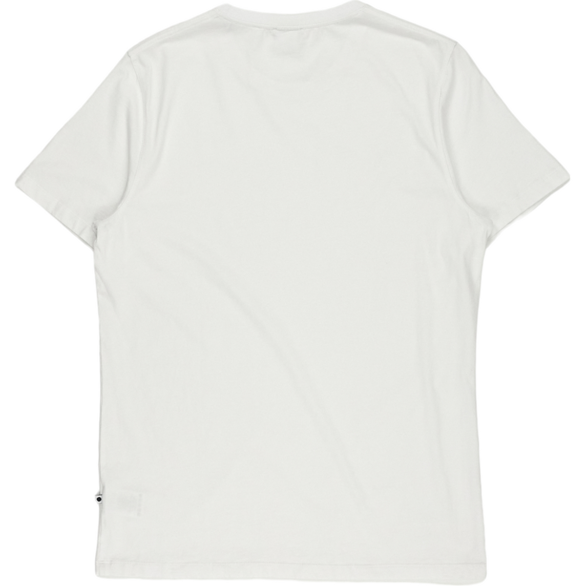 NNO7 White Pima Cotton Crew Tee