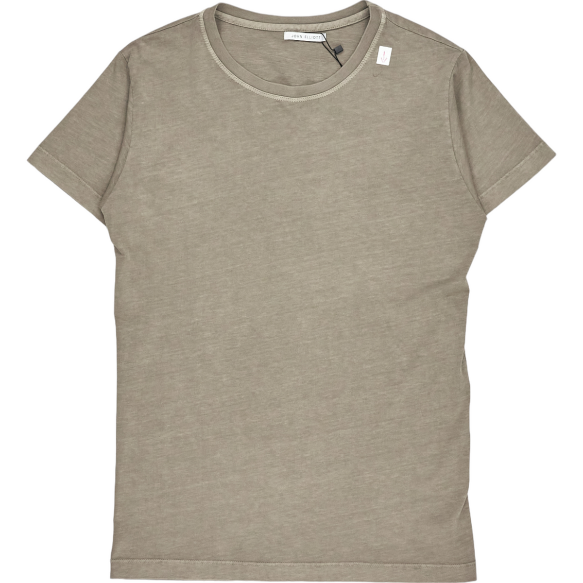 John Elliott Mocha Classic Crew Tee